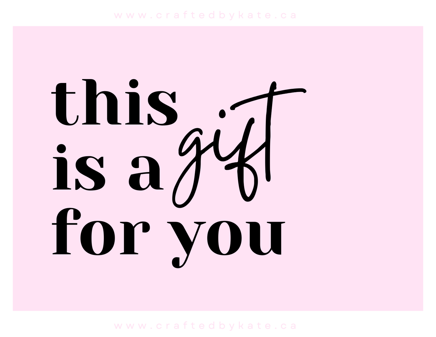 Crafted by Kate Gift Card