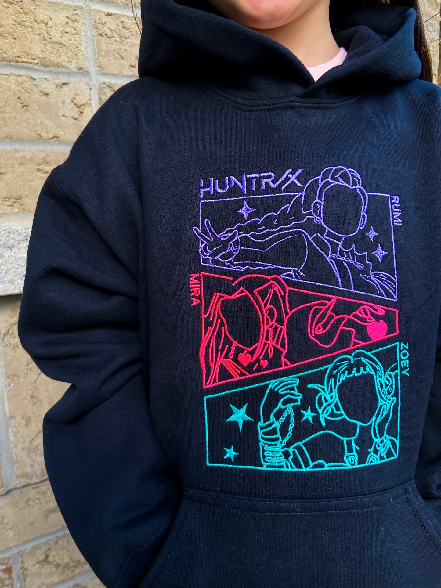 HUNTR/X Embroidered Sweater
