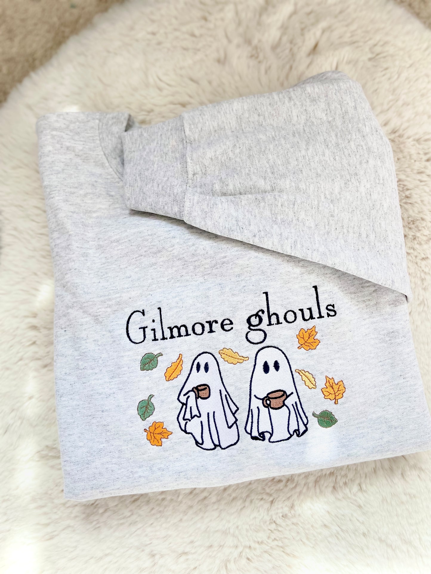 Gilmore Ghouls Embroidered Sweater
