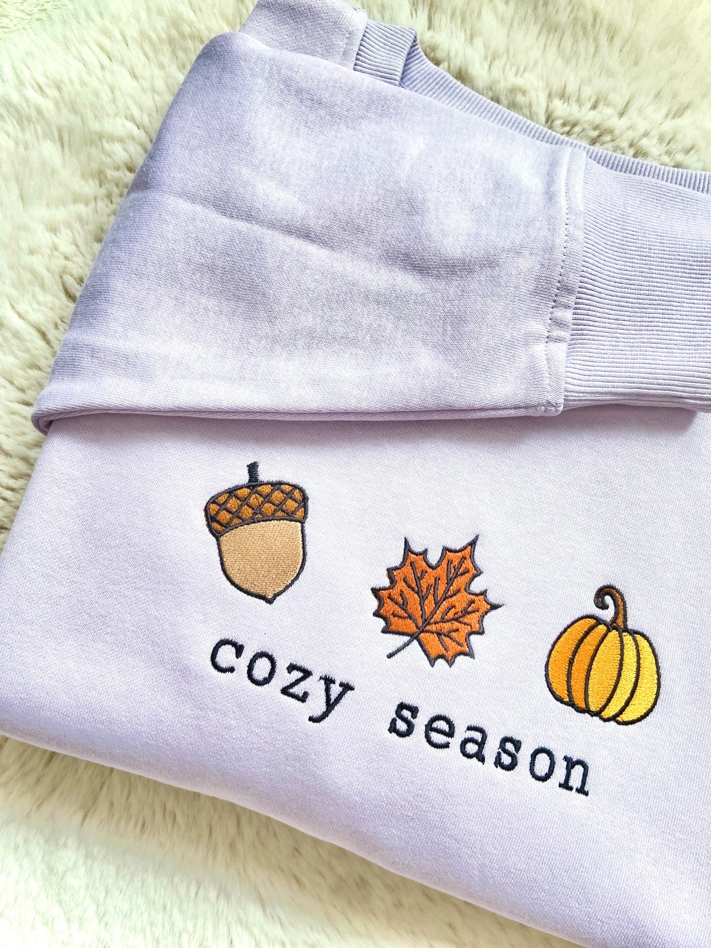 Cozy Season Embroidered Sweater