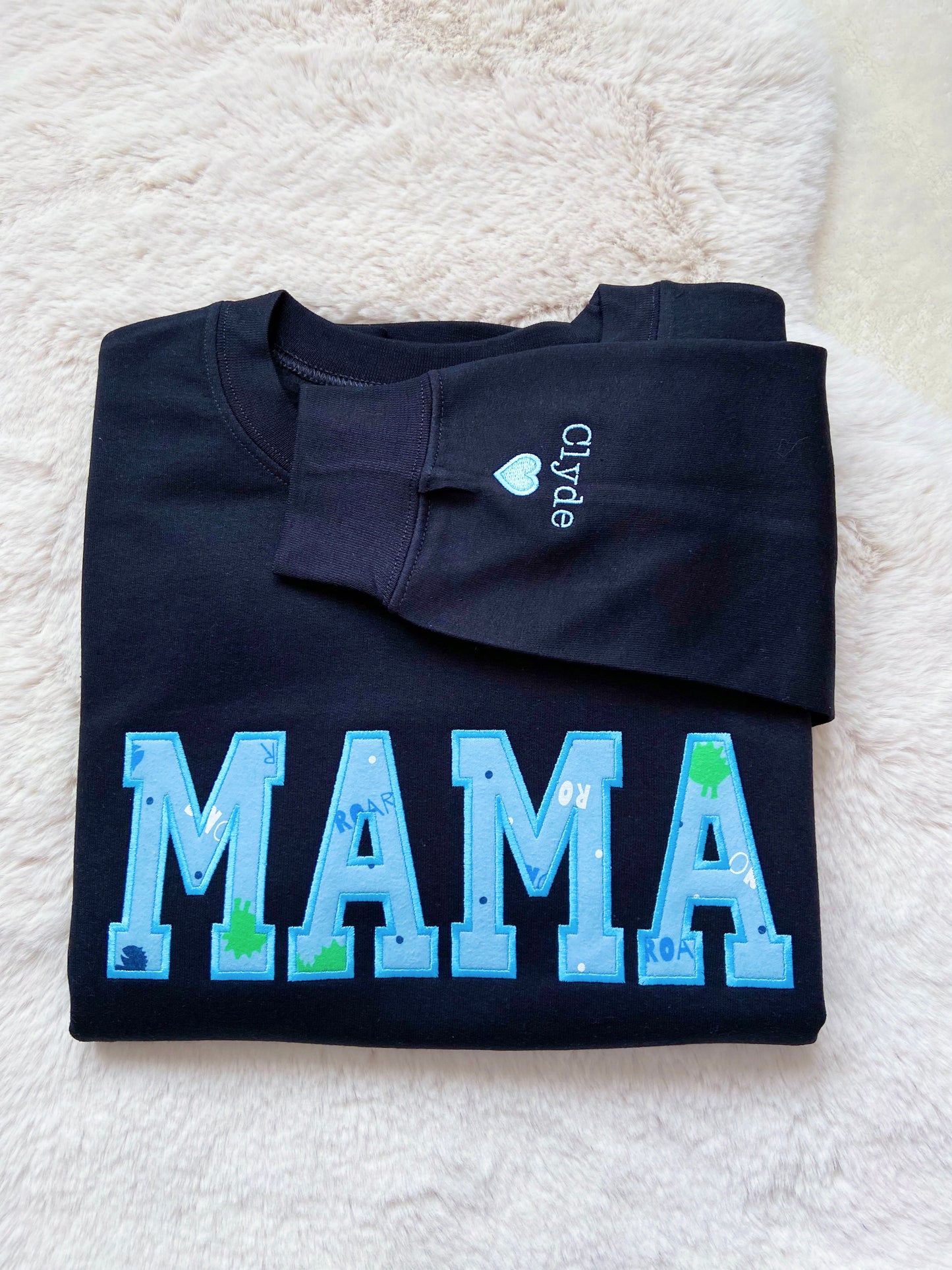 Custom Keepsake Appliqué Embroidered Sweater