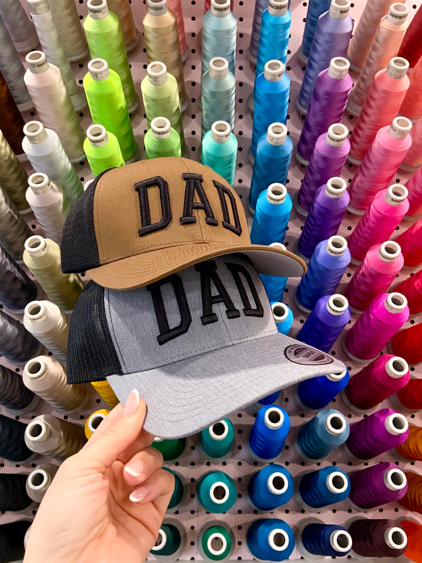 DAD 3D Puff Embroidered Snapback Hat
