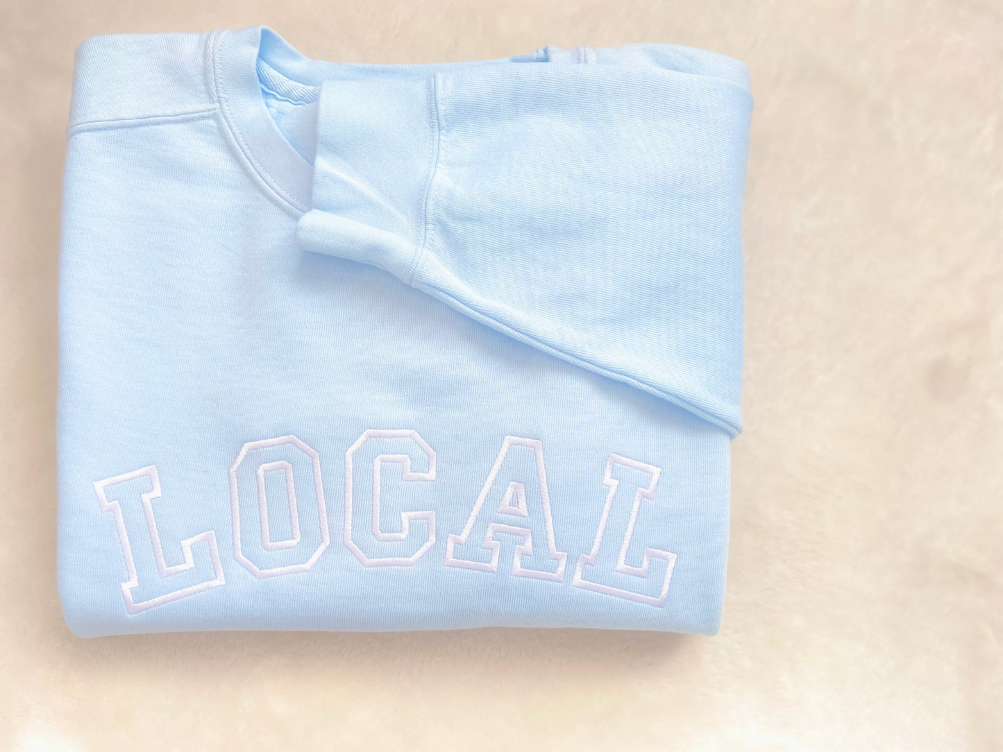 Vintage LOCAL Embroidered Crewneck