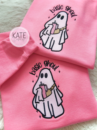 Basic Ghoul Embroidered Sweatshirt