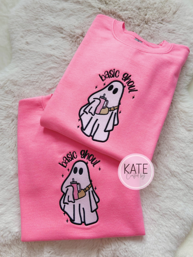 Basic Ghoul Embroidered Sweatshirt