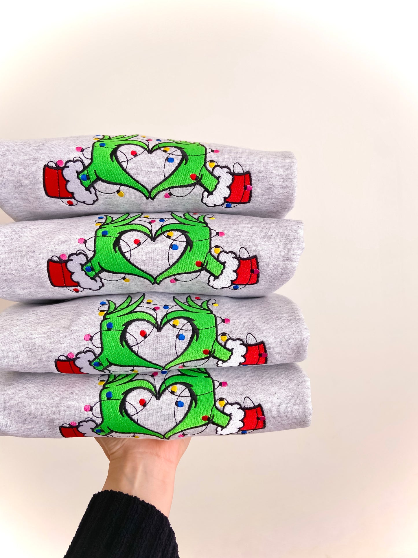 Grinch Heart Holiday Sweater
