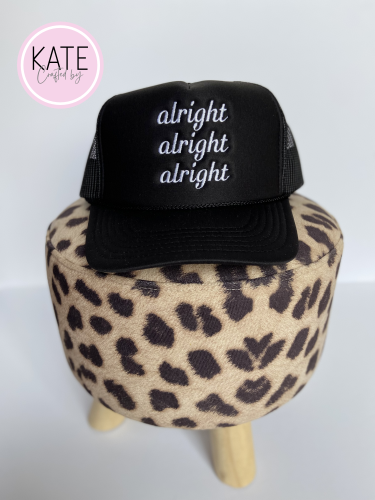 Alright, Alright, Alright Vintage Trucker Snapback