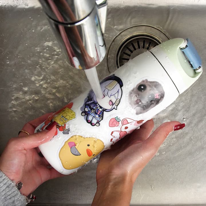 "The Villain Is My Type" Waterproof Sticker