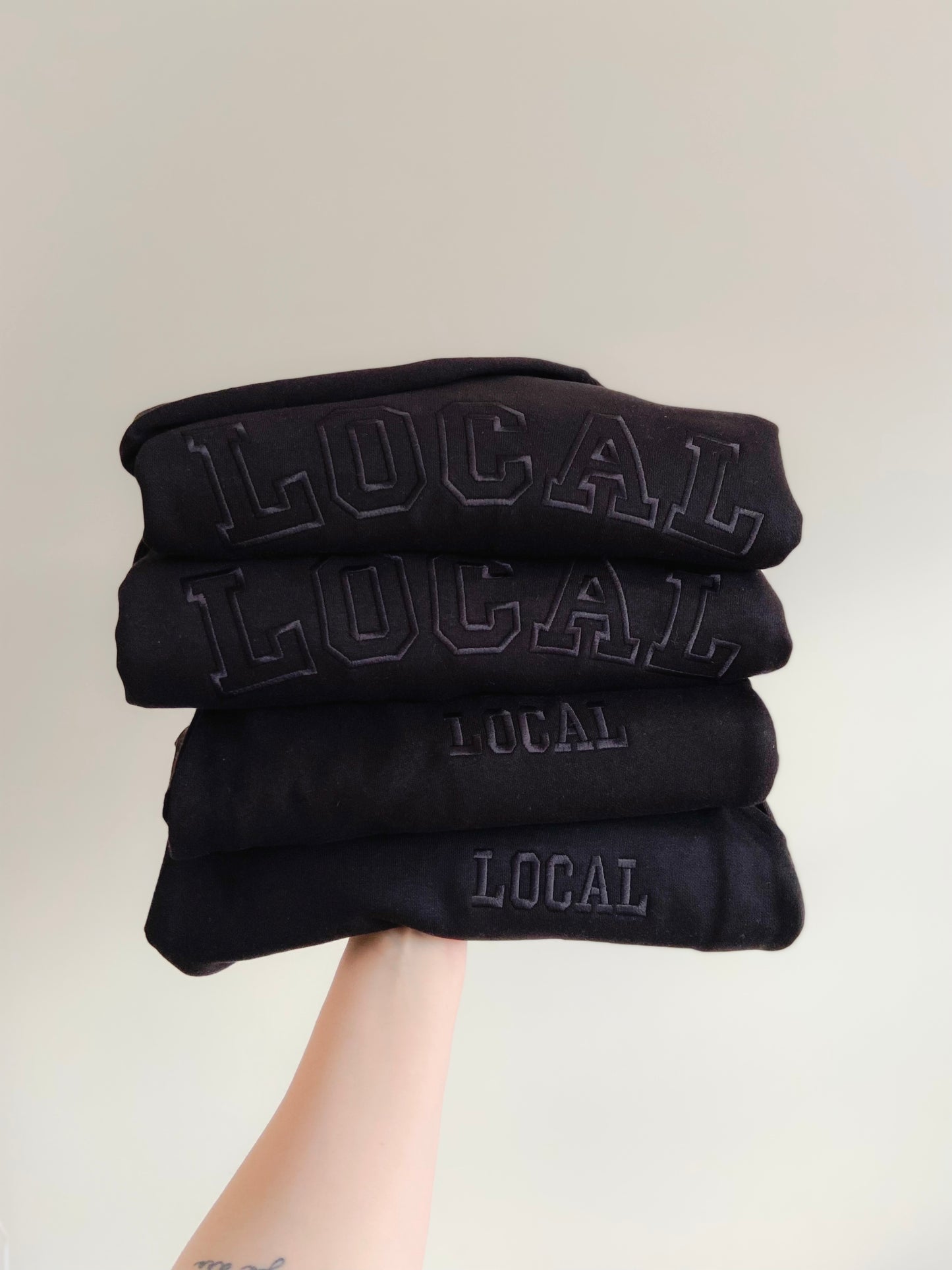 LOCAL Embroidered Track Pants