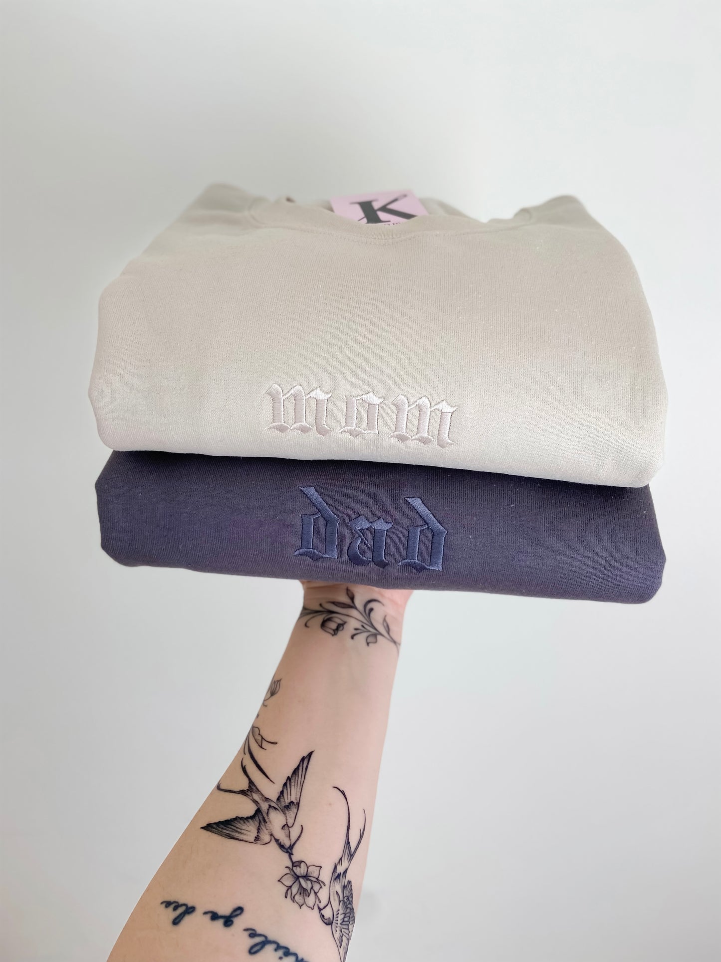 Custom Embroidered Minimalist Sweatshirt