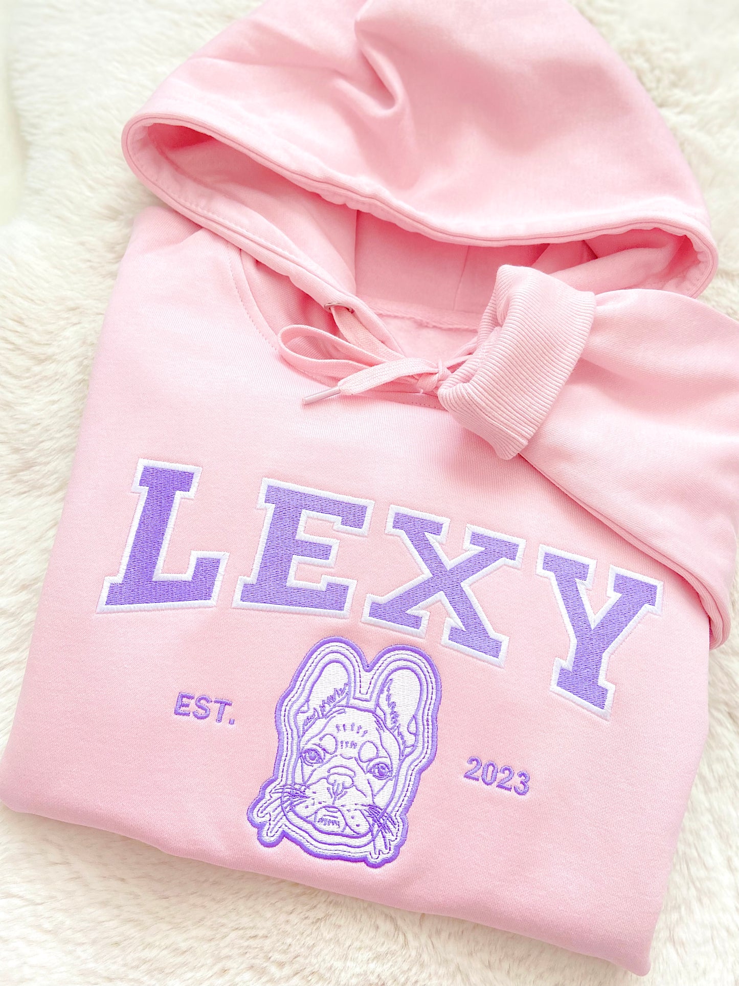 Custom Pet Embroidered Sweatshirt