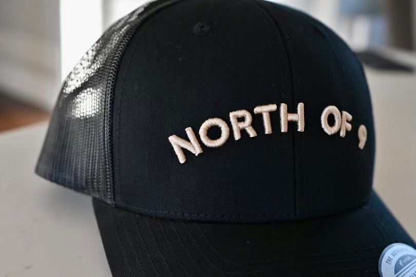 North of 9 Embroidered Snapback Hat