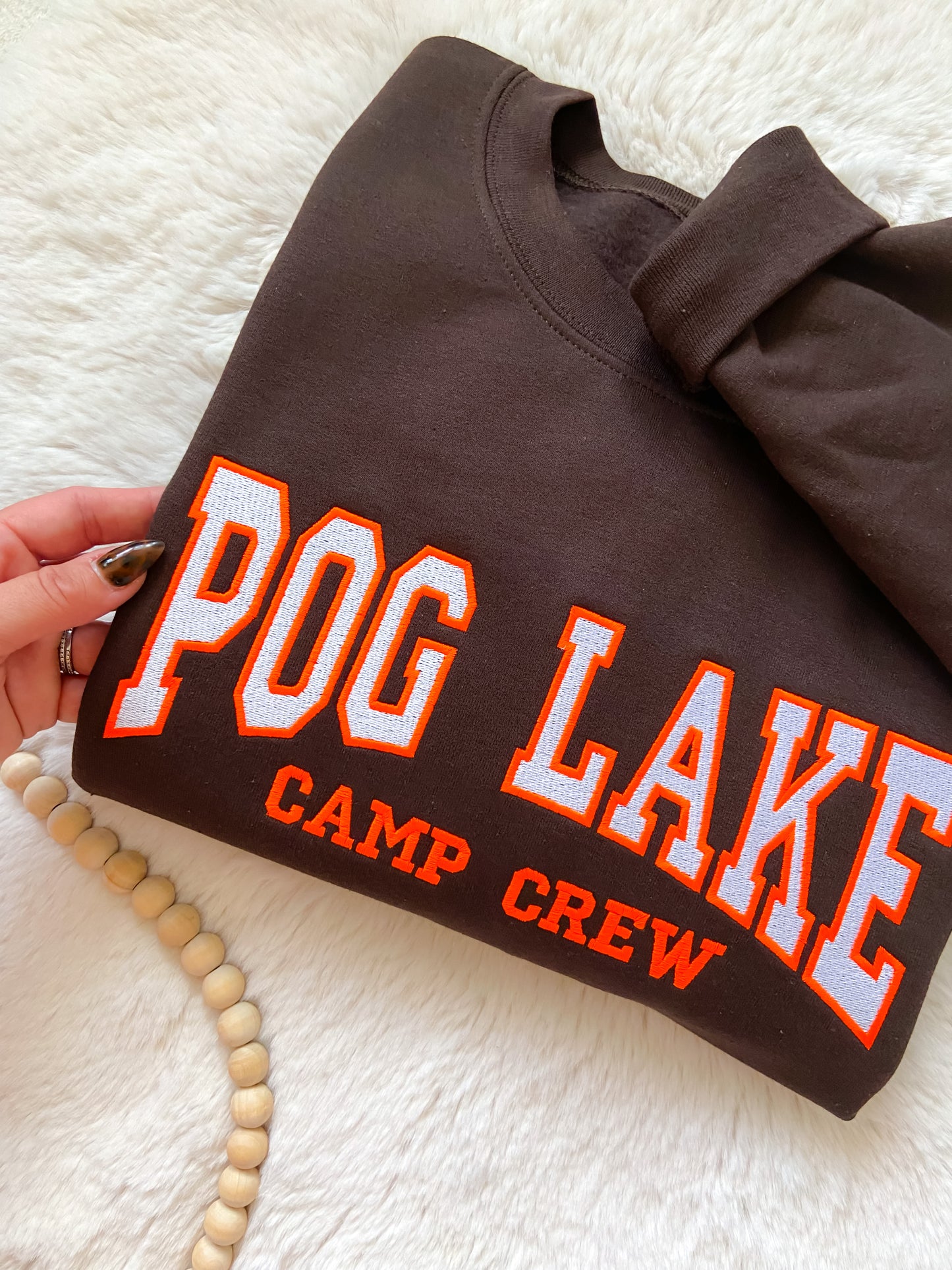 Custom Camp Crew Sweater – Personalized Lake or Campground Name
