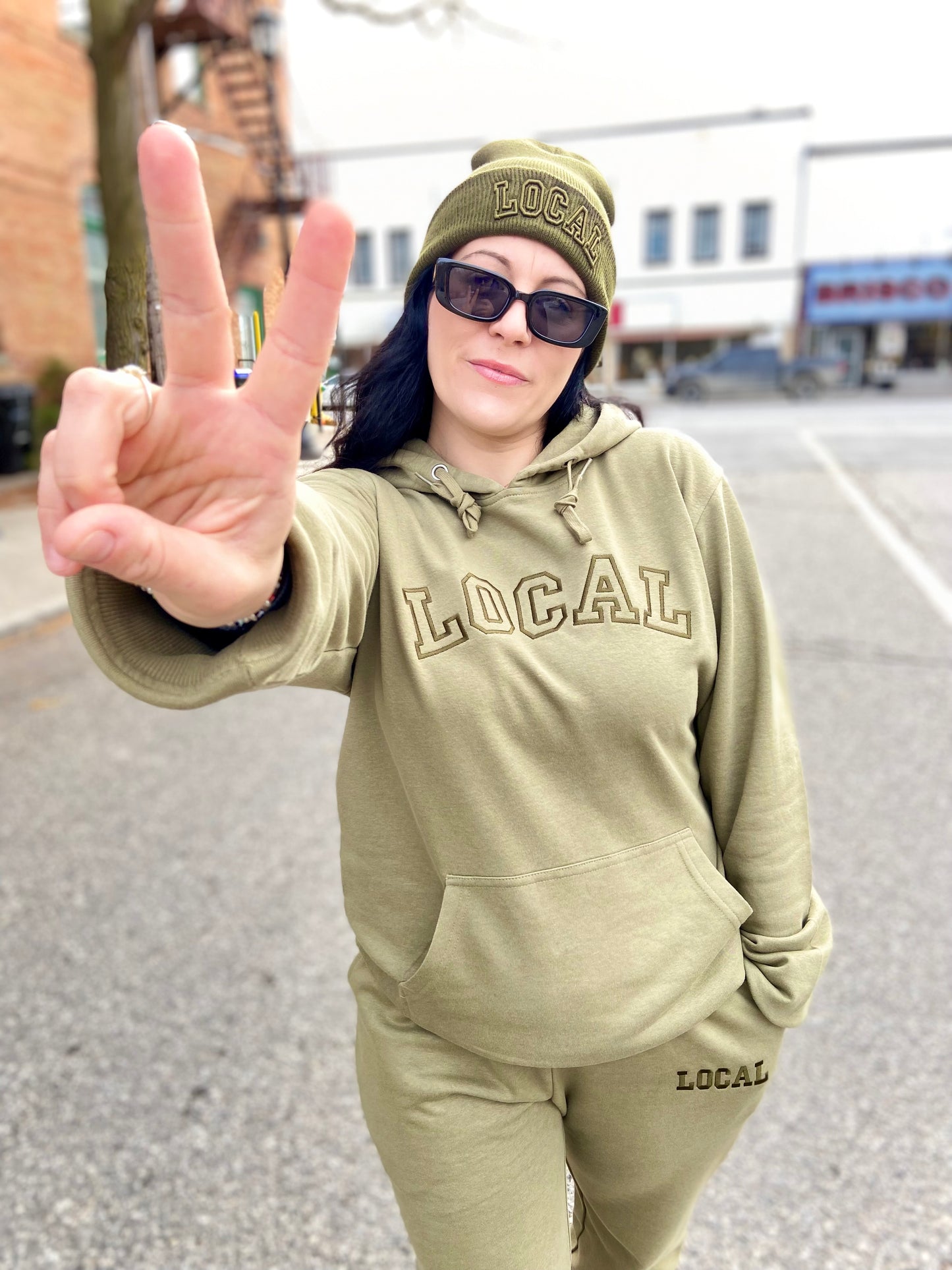LOCAL 3D Puff Embroidered Beanie