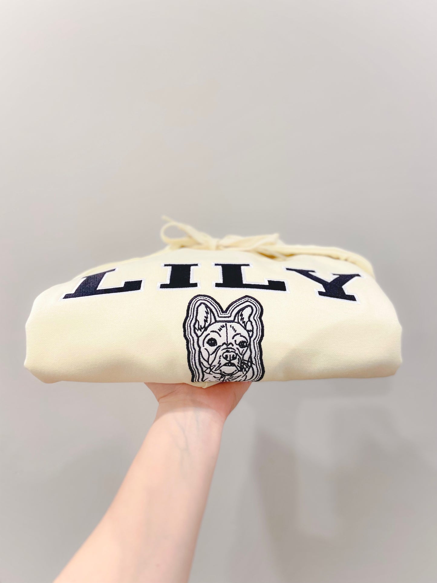 Custom Pet Embroidered Sweatshirt