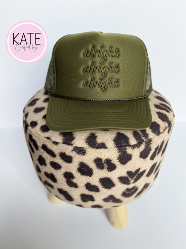 Alright, Alright, Alright Vintage Trucker Snapback