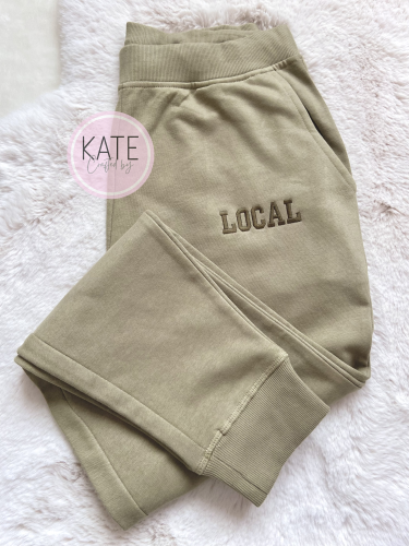 LOCAL Embroidered Track Pants