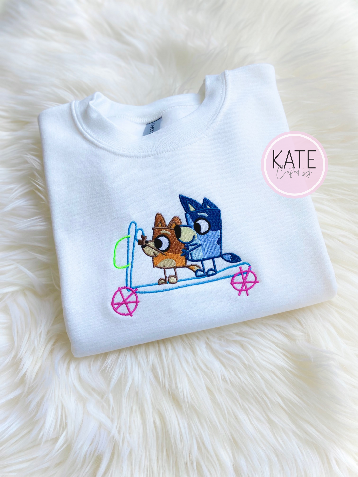 B & B Embroidered Sweater