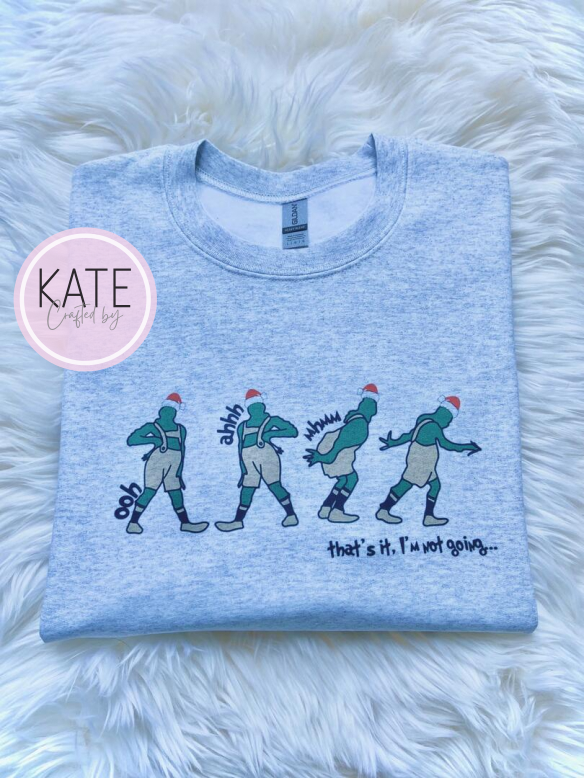 The Grinch Holiday Cheermesiter Sweater craftedbykate