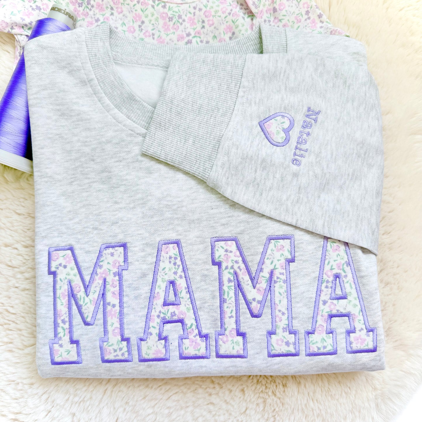 Custom Keepsake Embroidered Appliqué Sweater