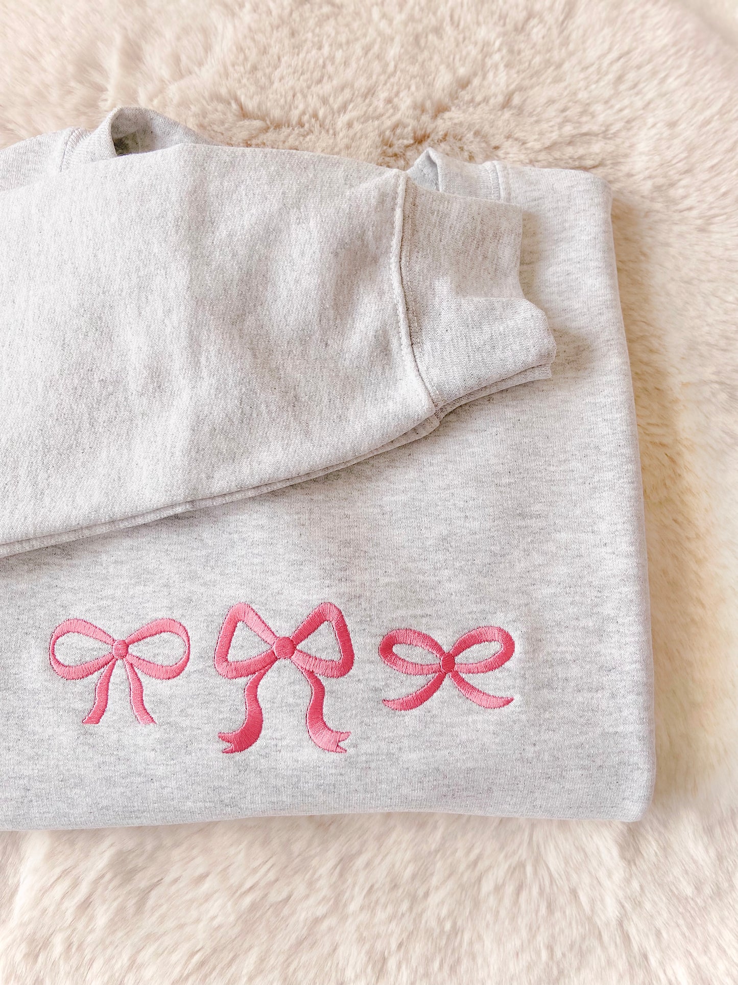 Ribbons Embroidered Sweater