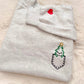 Emotional Support Christmas Tree Embroidered Sweater