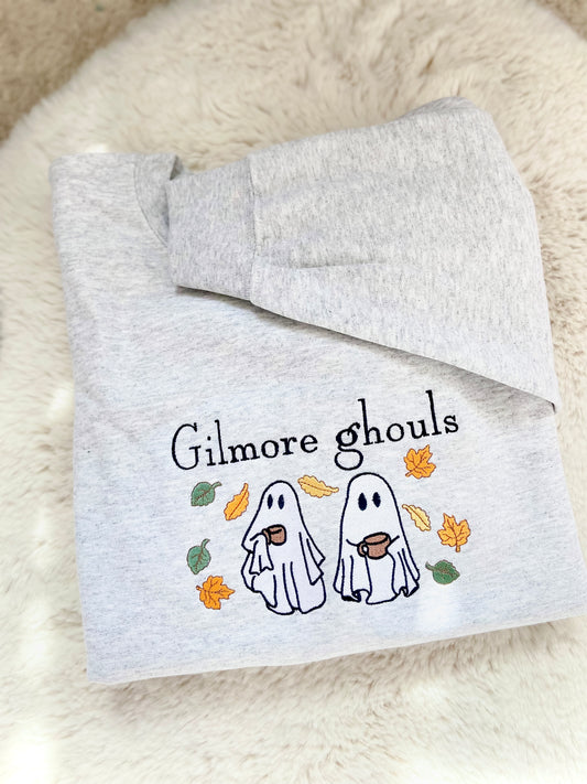 Gilmore Ghouls Embroidered Sweater