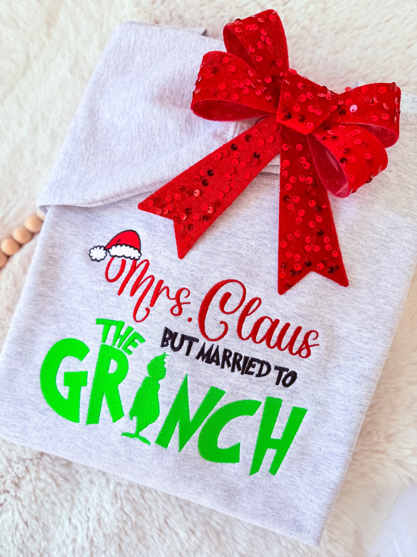 Mrs Claus Holiday Wife Life Sweater