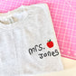 Custom Handwriting Teacher Sweater | Tshirt | Personalized Keepsake