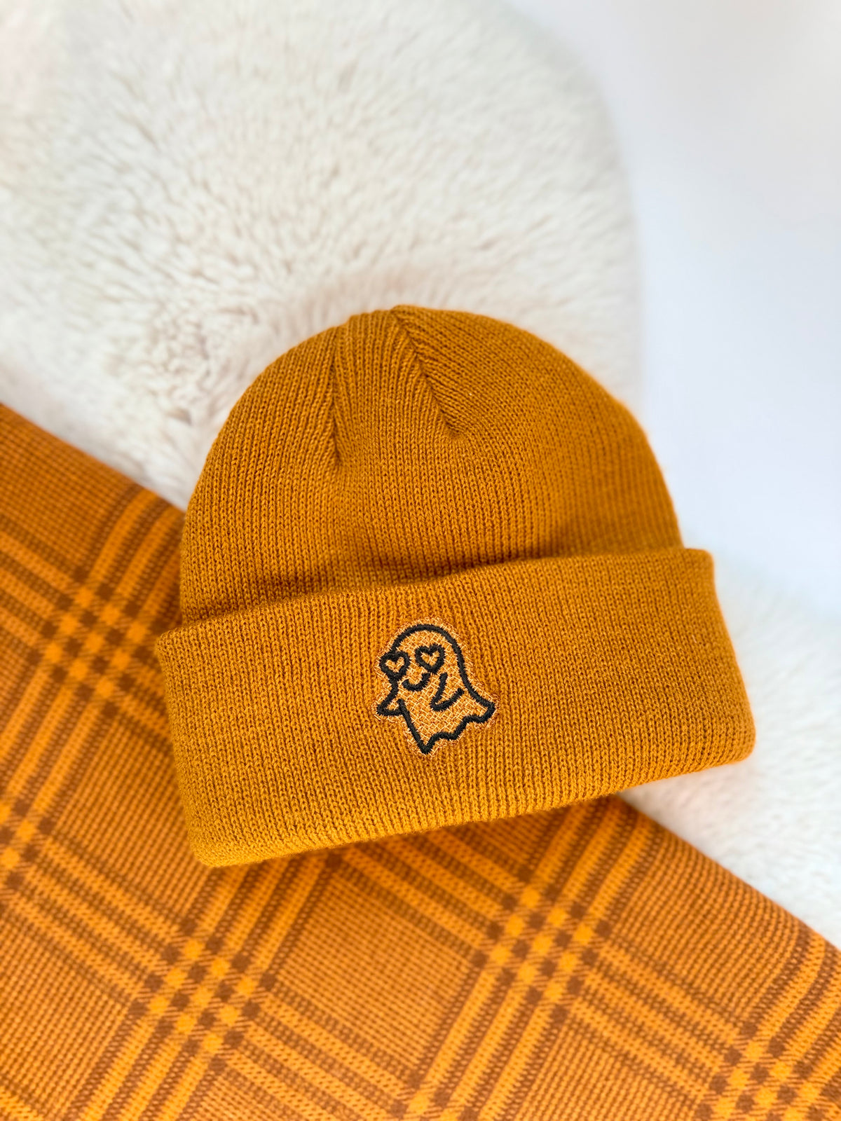 Mini Boo Embroidered Beanie | Baby & Toddler