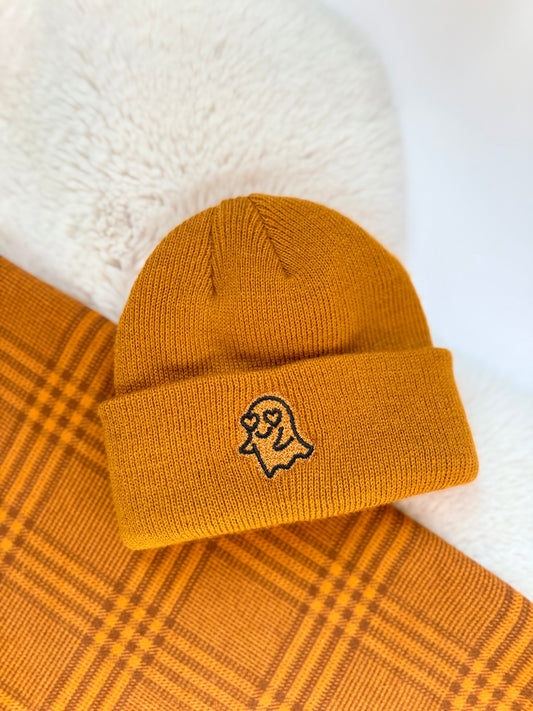Mini Boo Embroidered Beanie | Baby & Toddler