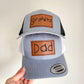 Handwritten Laser Engraved Leather Patch Hat