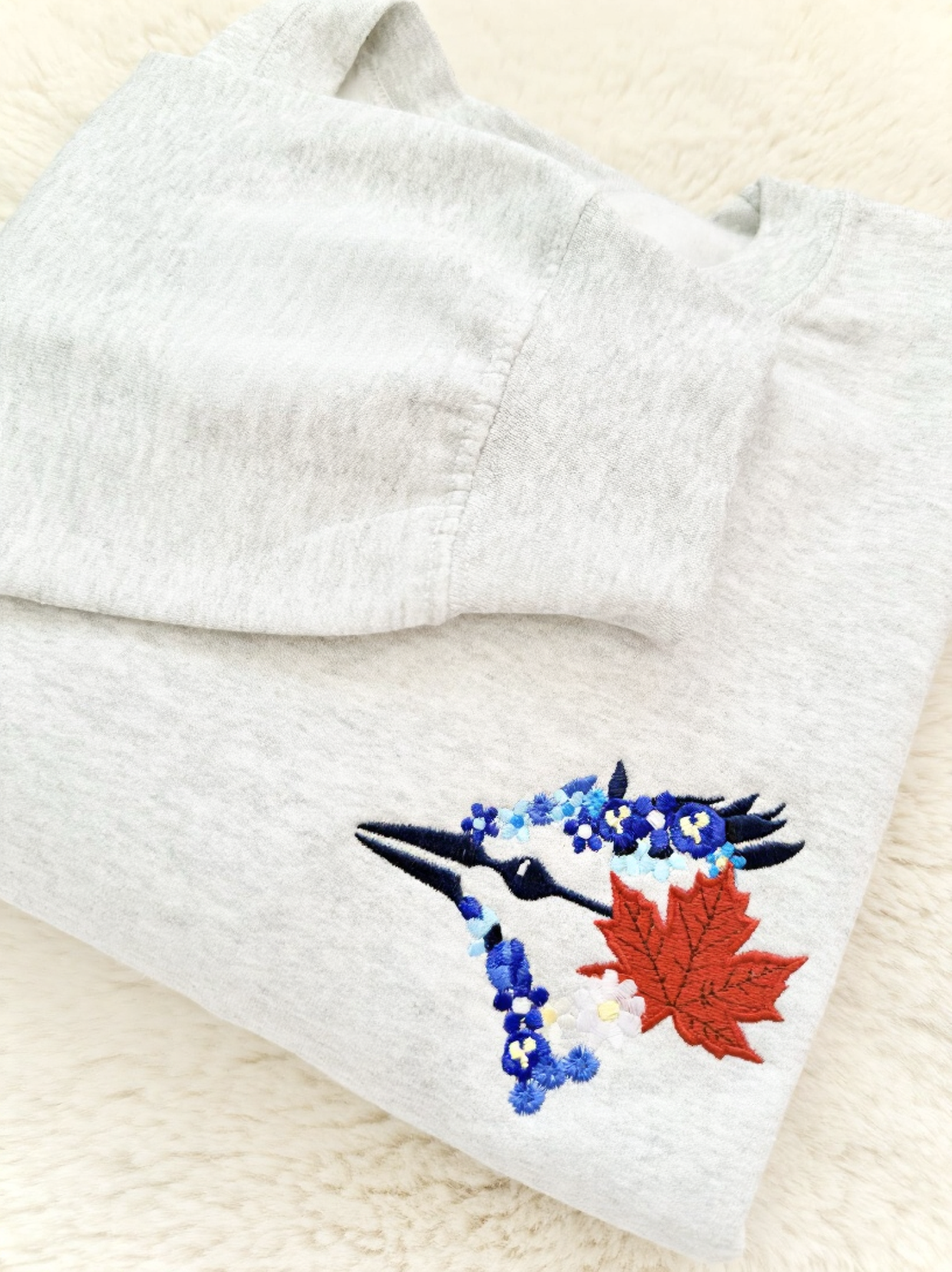 RTS Floral Jay Baseball Crew