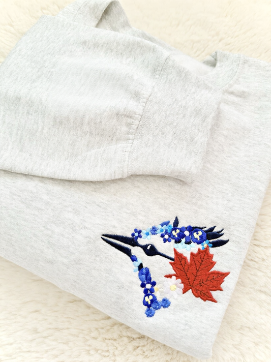 RTS Floral Jay Baseball Crew