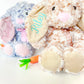 Custom Embroidered Easter Plush Bunny Gift