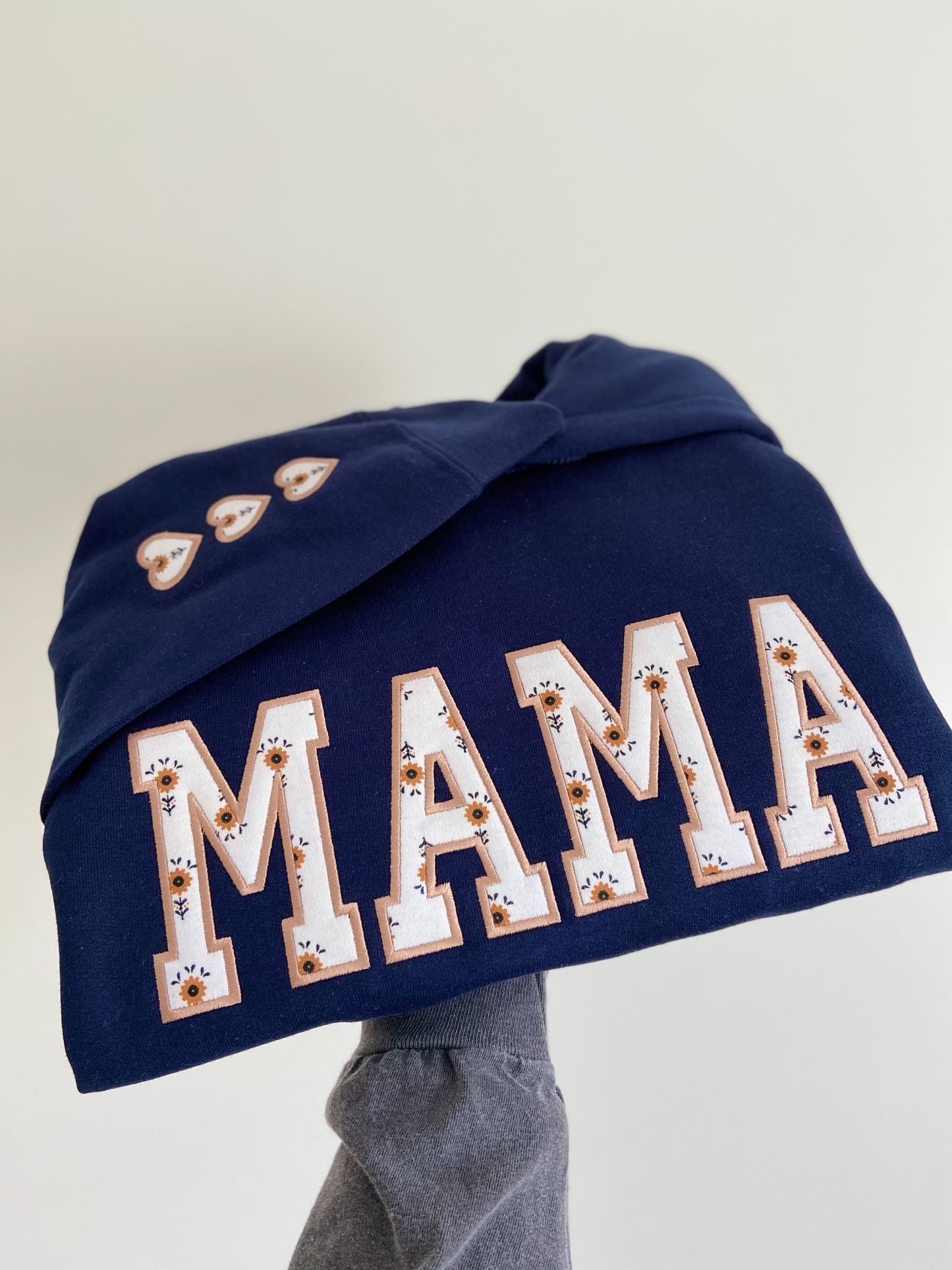 Custom Keepsake Appliqué Embroidered Sweater