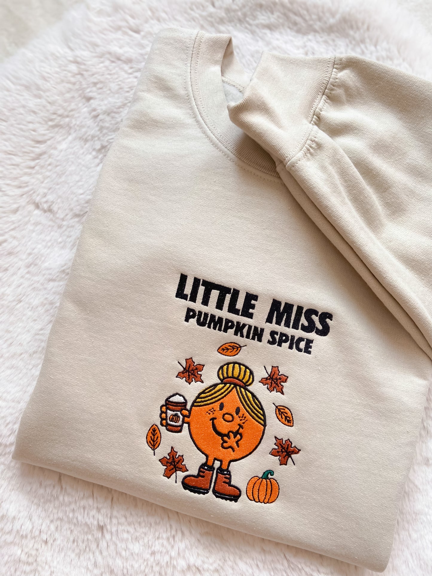 Little Miss Pumpkin Spice Sweater