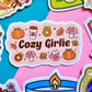 Cozy Girlie Sticker
