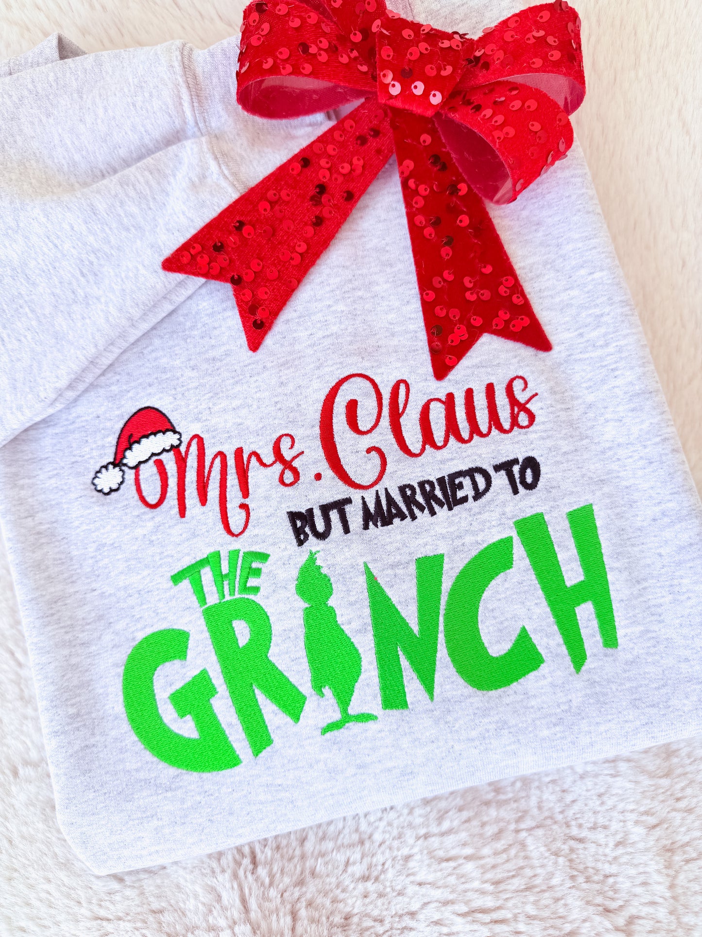 Mrs Claus Holiday Wife Life Sweater