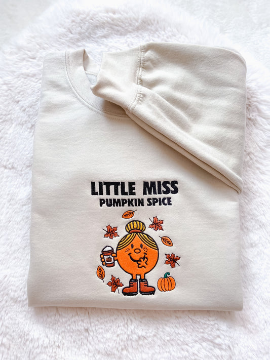 Little Miss Pumpkin Spice Sweater