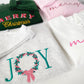 JOY Embroidered Sweatshirt