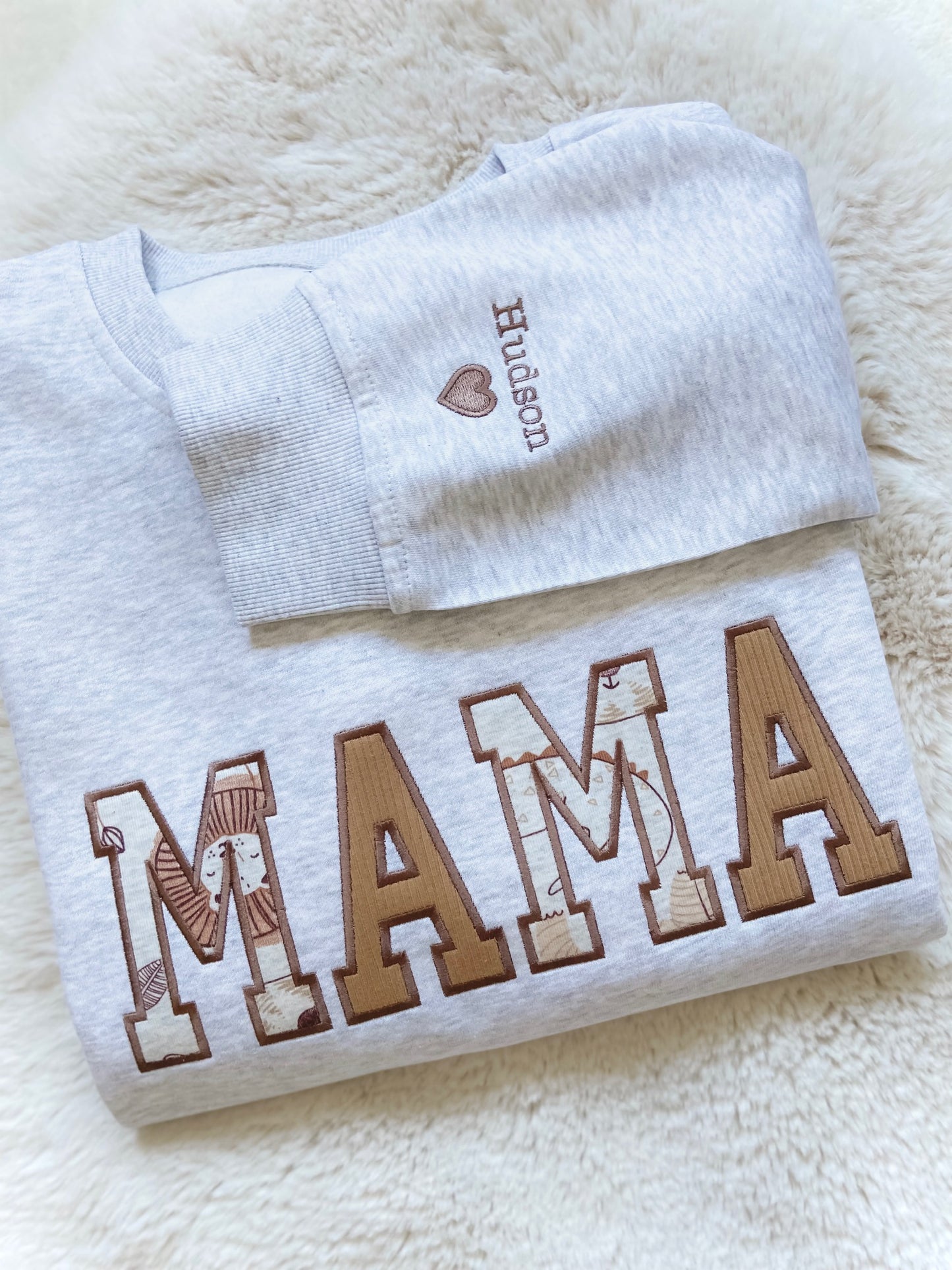 Custom Keepsake Appliqué Embroidered Sweater