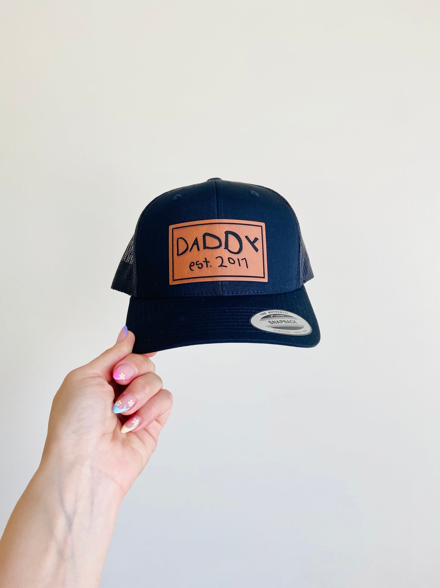 Handwritten Keepsake Hat | Custom Laser Engraved Leather Patch