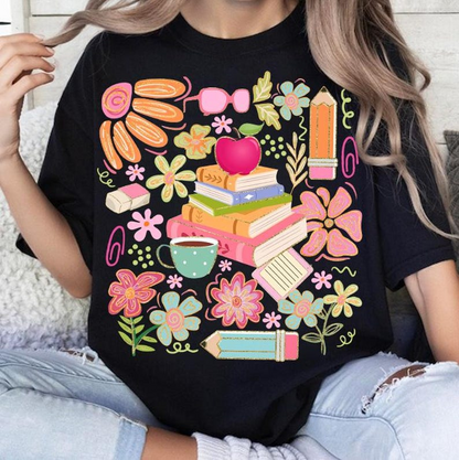 Boho Teacher Vibes T-Shirt