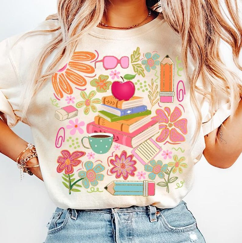 Boho Teacher Vibes T-Shirt