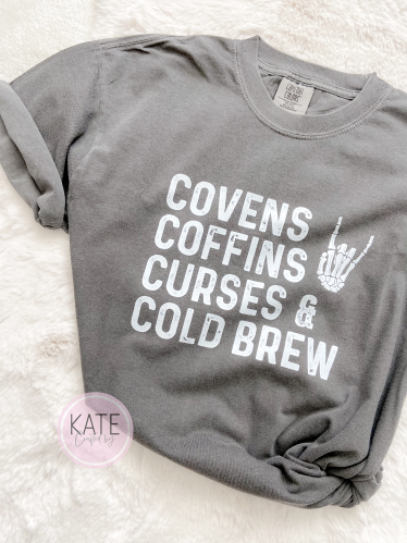 Curses and Coldbrew Adult Shirt