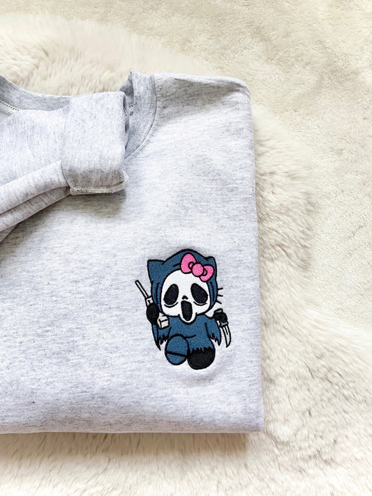 Hello Kitty Ghostface Sweater