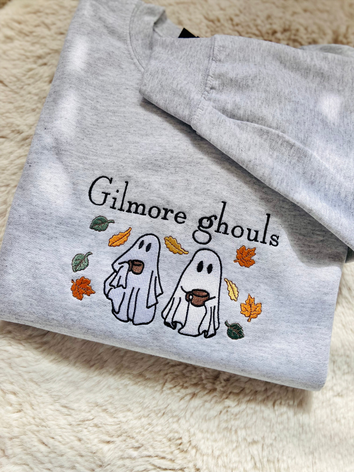 Gilmore Ghouls Embroidered Sweater