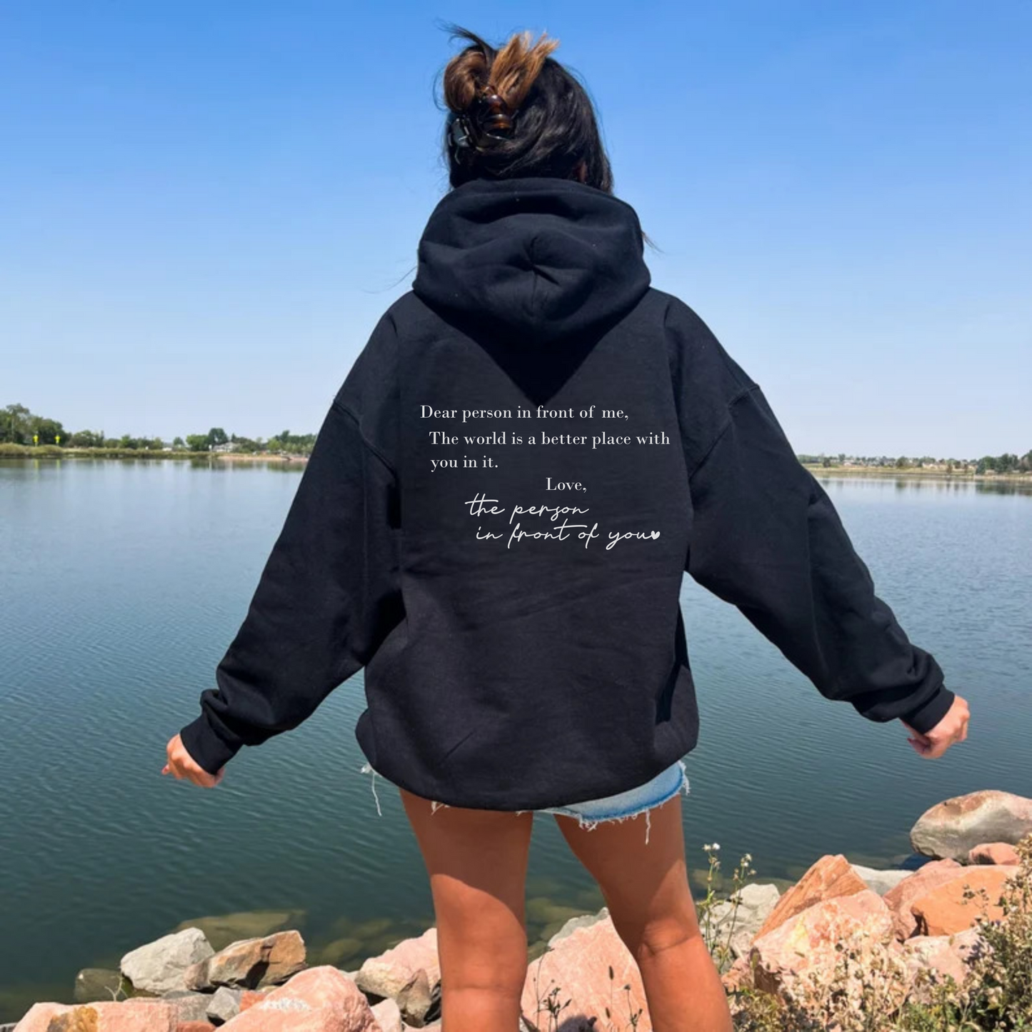 Limited Edition You are Enough ; Embroidered Sweater