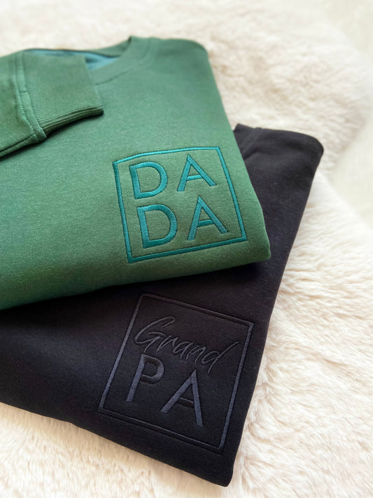 DADA | GrandPA Embroidered Sweater